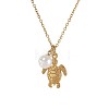 Ocean 204 Stainless Steel Sea Animals Pendant Cable Chain Necklaces for Women WG5B3FA-03-2
