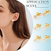 925 Sterling Silver Round Stud Earrings EJEW-TAC00028-10