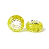 Rondelle Resin European Beads RPDL-A001-01-05-3