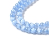 Natural Selenite Dyed Beads Strands G-P493-02E-4