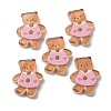 2-Hole Printed Opaque Resin Buttons RE-CBAD26B-24-1