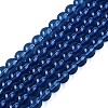 Transparent Glass Beads Strands X-GLAA-T032-T6mm-28-1