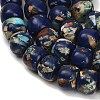 Dyed Synthetic Imperial Jasper Beads Strands GG-CBAA20A-03E-4