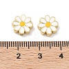 Brass Enamel Beads KK-P349-11G-3