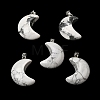 Natural Howlite Pendants G-F820-02J-1