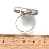 304 Stainless Steel Adjustable Finger Ring RJEW-H244-08P-5