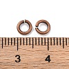 Brass Open Jump Rings KK-G514-01H-R-3