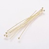 Rack Plating Brass Ball Head pins LS-S-KK-E680-03-0.5x50-G-2