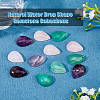 12Pcs 3 Styles Natural Mixed Stone Cabochons G-DC0001-15-4