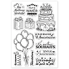 Custom Summer Theme PVC Plastic Clear Stamps DIY-WH0631-0076-8