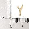 304 Stainless Steel Letter Connector Charms LS-STAS-M108-01G-25-3