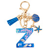 Star Resin & Shell Keychains KEYC-TAC00087-01Z-1