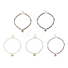 Mixed Natural Gemstone Beaded Necklaces NJEW-JN04226-1
