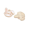Easter Alloy Enamel Pendants ENAM-I055-01KCG-03-2