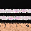 Frosted Glass Beads Strands GLAA-T023-40C-09-4