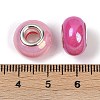 Opaque Resin European Beads RESI-C059-01C-3