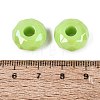 Opaque Acrylic European Beads OACR-E033-23L-3