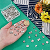 120Pcs 12 Styles Tibetan Style Alloy Beads FIND-PH0061-65-3