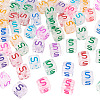 50Pcs Acrylic European Beads MACR-TADJ0001-13S-3
