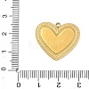 304 Stainless Steel Enamel Pendants STAS-F354-02A-G-3