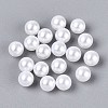 ABS Imitation Pearl Acrylic Beads OACR-S011-5mm-02-1
