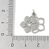 Non-Tarnish 304 Stainless Steel Pendants STAS-L279-035P-3