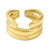 304 Stainless Steel Wide Open Cuff Rings for Women RJEW-Z043-01D-2