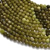 Gradient Color Natural Yellow Green Opal Beads Strands GG-CBA9722-A01-4mm-3