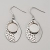 304 Stainless Steel Geometry Dangle Earring Settings FIND-WH0032-74P-03-1