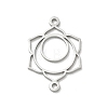 Chakra 304 Stainless Steel Connector Charms SA-CBA28C1-01C-P-1