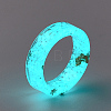 (Jewelry Parties Factory Sale)Epoxy Resin Rings RJEW-T007-01C-02-8
