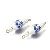 Handmade Blue and White Procelain Links PR-CBA27E8-01A-G-2