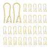 40Pcs Rack Plating Eco-friendly Brass Earring Hooks KK-DC0002-72-1