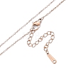 304 Stainless Steel Cable Chains Necklace for Men Women NJEW-N050-A03-R12-2