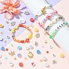 DIY Polymer Clay & Acrylic Beads Bracelets Making Kits DIY-YW0009-58-5