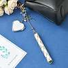 Stainless Steel Portable Lipstick Pouch Pendant Decorations HJEW-FS00105-6