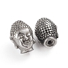 Buddhist 316 Surgical Stainless Steel Beads STAS-G222-02AS-1