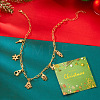 Christmas Theme Alloy Pendant Bib Necklaces FS-WGE4CD5-05-1