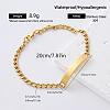 European Style 304 Stainless Steel Link Bracelets for Women OZ9661-5-1