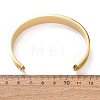 304 Stainless Steel Grooved Bangle Base SA-CBACA70-03G-5