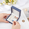 1Pc PU Leather Jewelry Boxes CON-CL0001-17-3