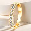 Stainless Steel and Crystal Rhinestone Finger Rings for Women FS-WG71548-13-1