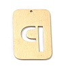 Ion Plating(IP) 304 Stainless Steel Pendants STAS-K216-49P-G-3