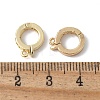 Brass Micro Pave Cubic Zirconia Pendants Bails KK-D324-06G-3