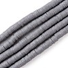 Handmade Polymer Clay Beads Strands LS-CLAY-R089-4mm-Q062-1