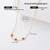 European Style 304 Stainless Steel Pendant Necklaces for Women MD6766-2-1