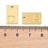 304 Stainless Steel Pendants SA-CBA1839-21G-D-3