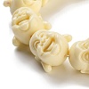 Synthetic Coral Carved Beads Strands CORA-B001-01B-3