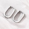 Non-Tarnish 304 Stainless Steel Huggie Hoop Earrings X-STAS-H156-11A-P-2