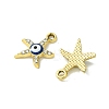 UV Plating Alloy Enamel Pendants FIND-B039-01G-02-2